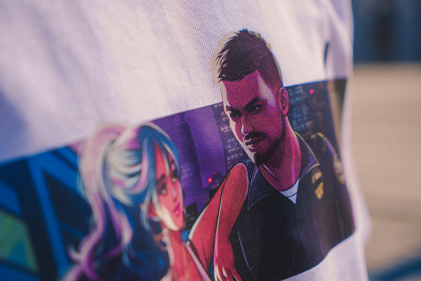 T-Shirt - LuckyV - White Version